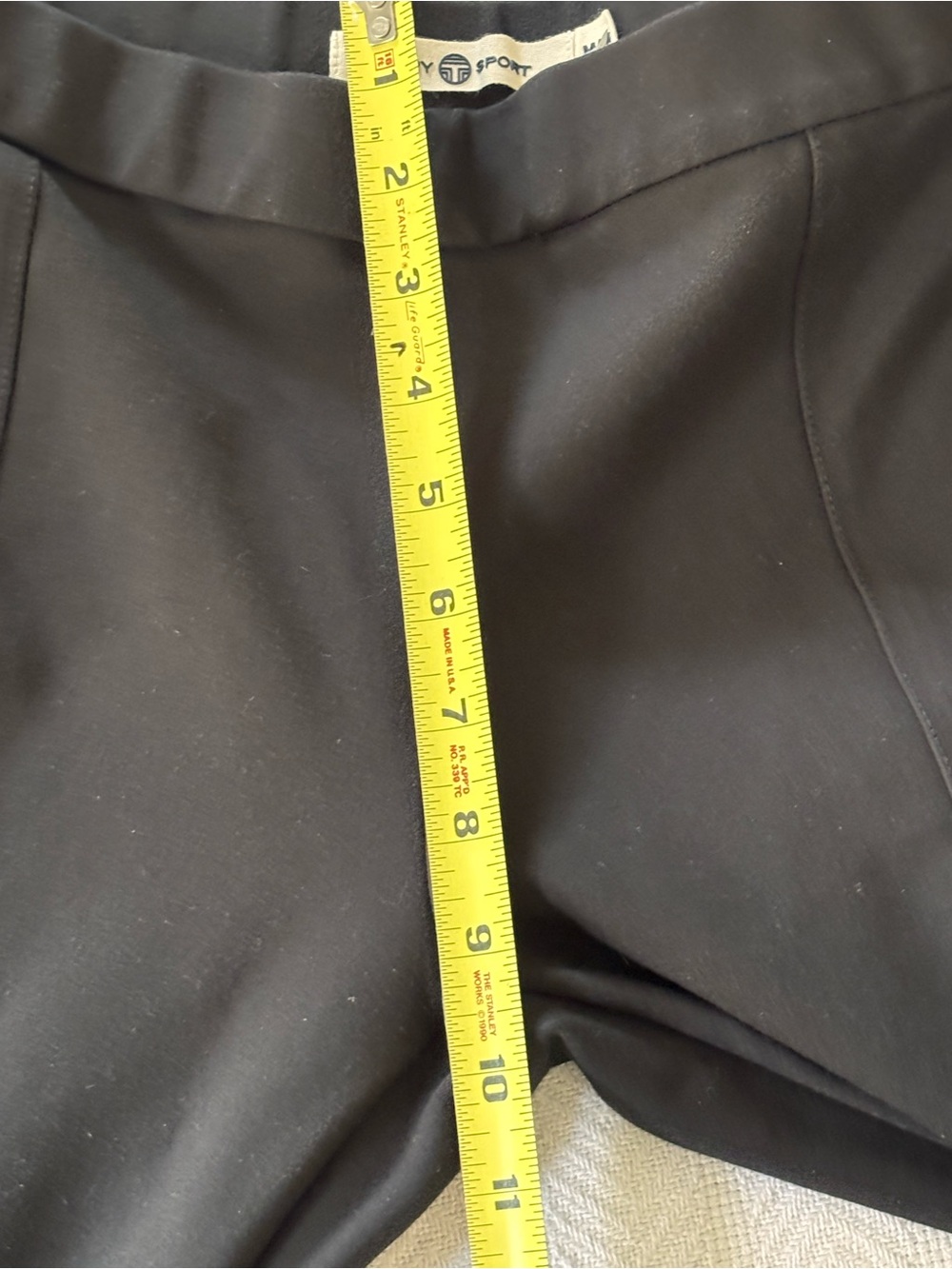 Tory Sport Black Ponte Boot-Cut Pants - Picture 6 of 9